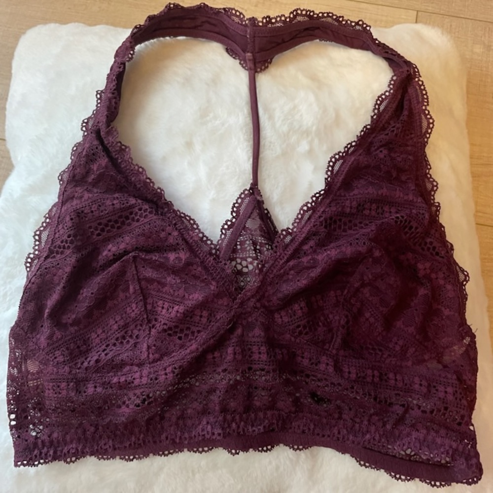 Purple Victoria’s secret bralette, size small